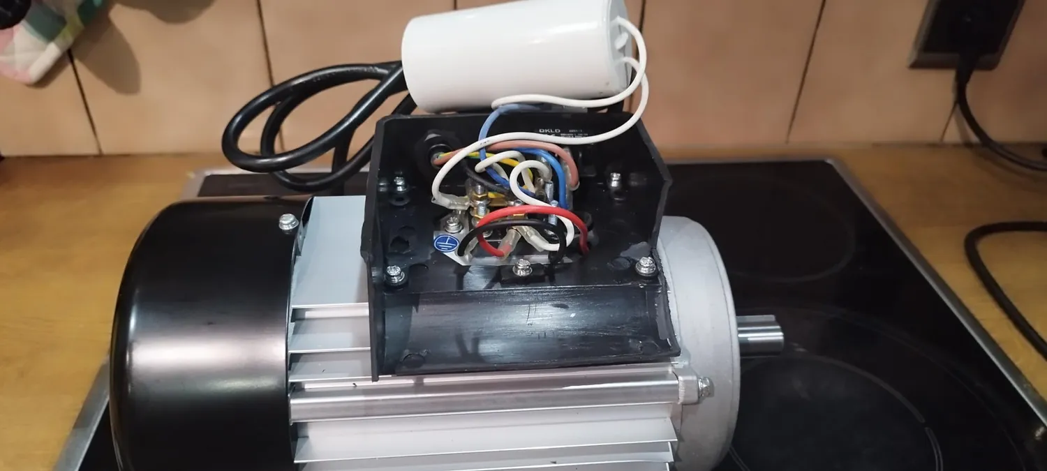 Ribimex M2M28 Motore Elettrico 2CV con Cavo 2750 giri