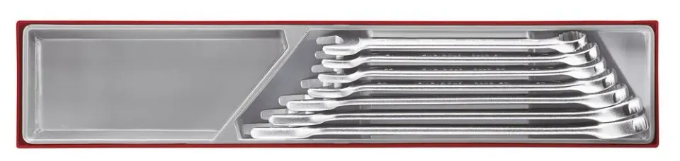 TengTools TTX4 Set Chiavi Combinate 7 pezzi metriche satinate