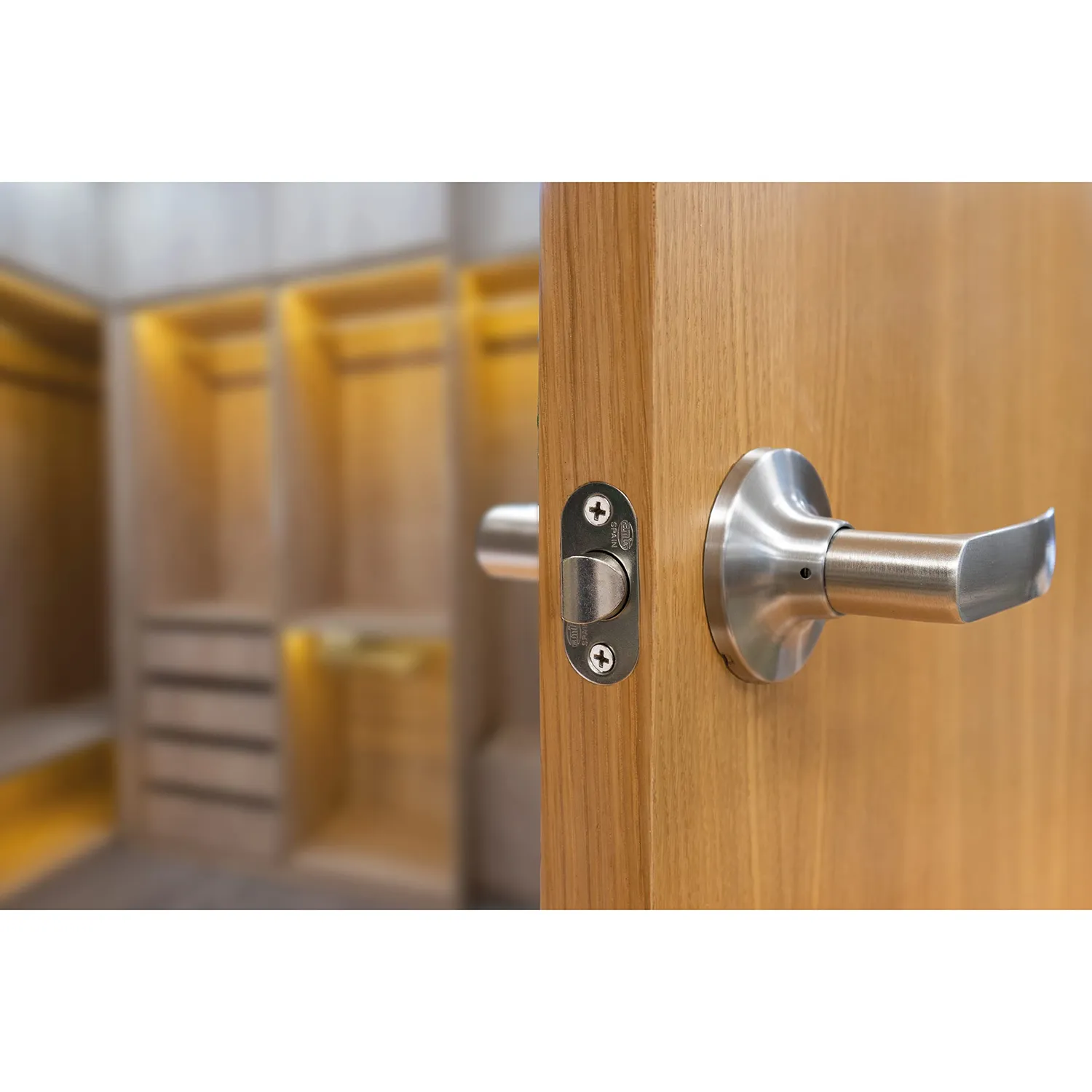 Amig maniglia passo porte interne cromato opaco 60/70 mm