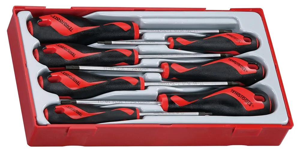 TengTools TT1 Set Cacciaviti Torx TX TPX 7 Pezzi antiscivolo