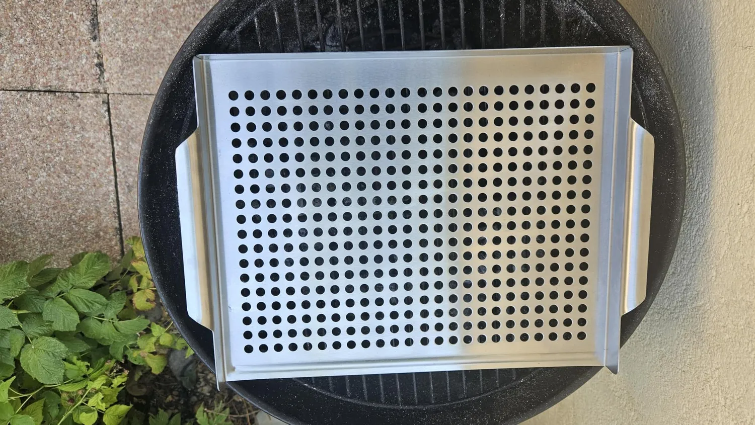 Amig AM08 piastra griglia pesce acciaio inox 40x30