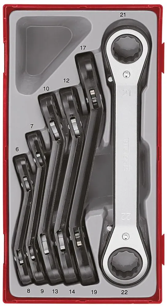 TengTools TT1 Set Chiavi a Cricchetto 6 Pezzi