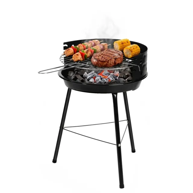 Amig Azkar barbecue a carbone nero 33x35x56 cm