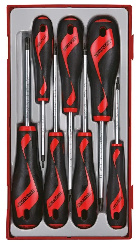 TengTools TT1 Set Cacciaviti Torx TX TPX 7 Pezzi antiscivolo