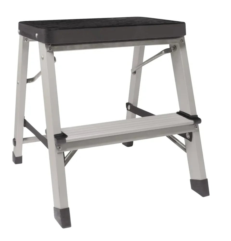 Amig 19503 sgabello alluminio 45 cm 2 gradini 120 kg