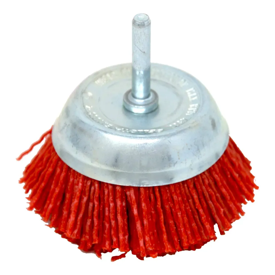 Bellota Spazzola Tazza Nylon Grana Grossa Gambo 6mm