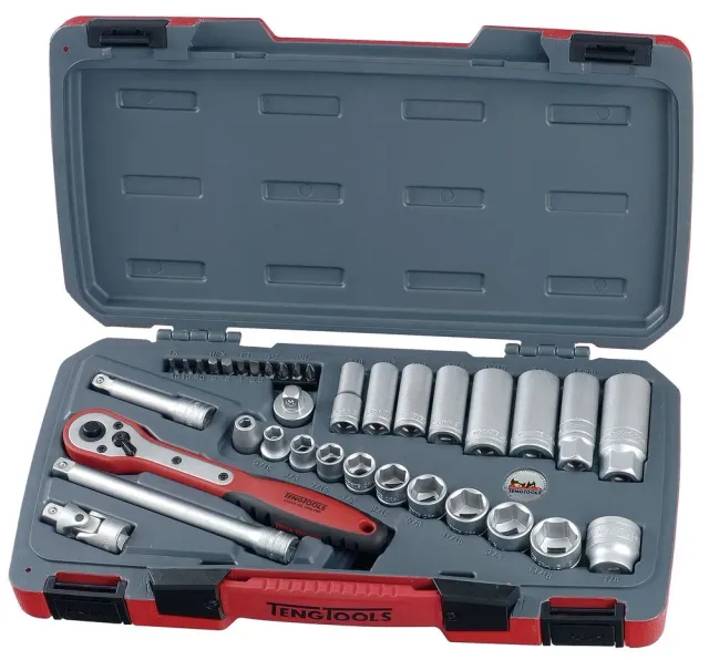 TengTools Mecca Pro set bussole 3/8" 35 pezzi AF