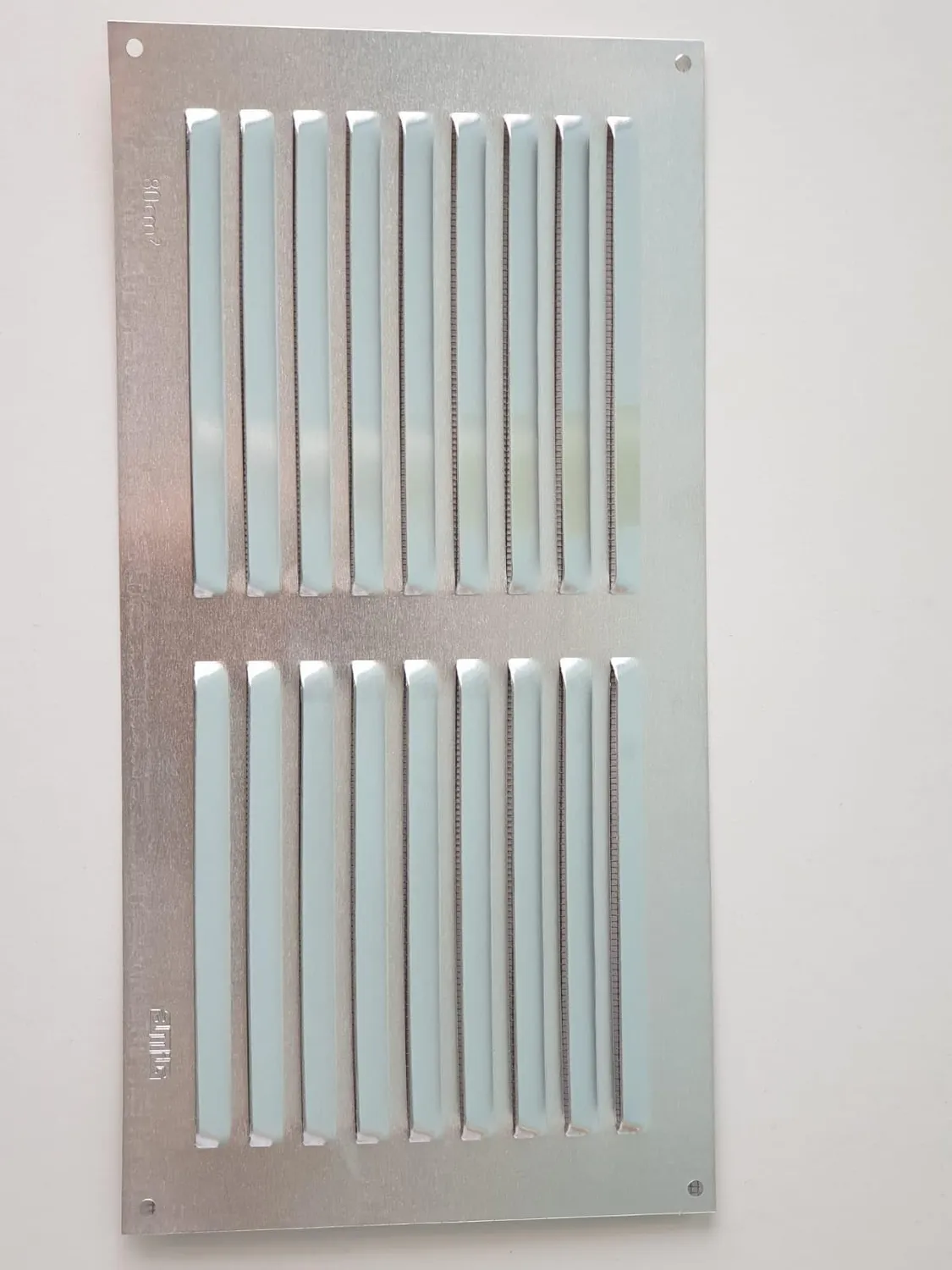 Amig 250x250 mm Griglia di Ventilazione Bianca Alluminio