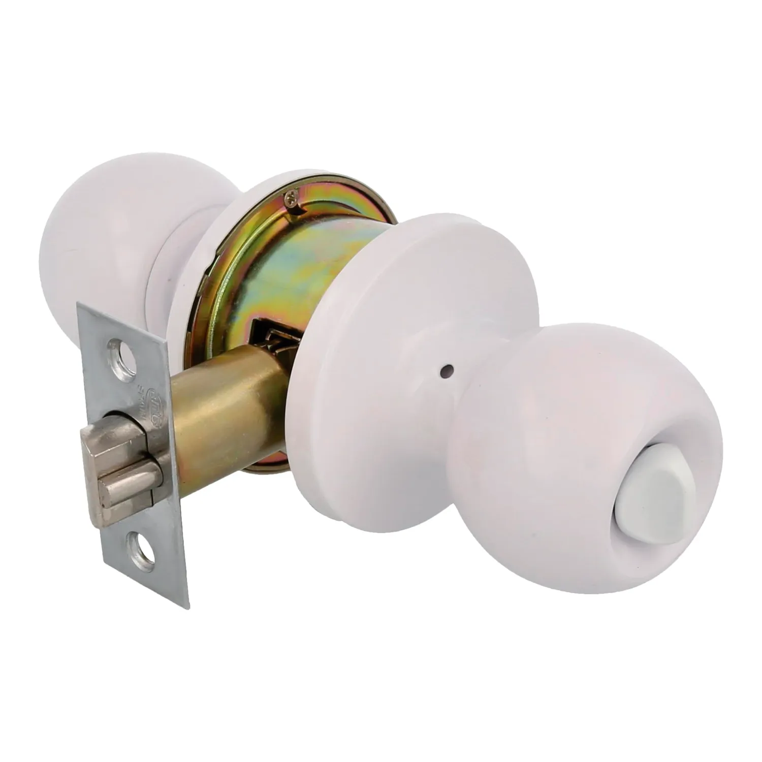 Amig pomello doppia sfera porta ingresso nero antischeda