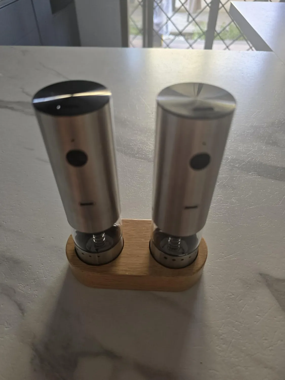 Amig set 2 macinini elettrici Maxi neri USB-C sale pepe