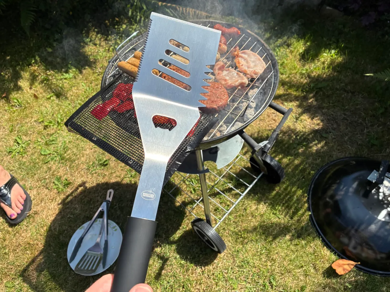 Amig AM32 spatola barbecue 41 cm acciaio inox grill