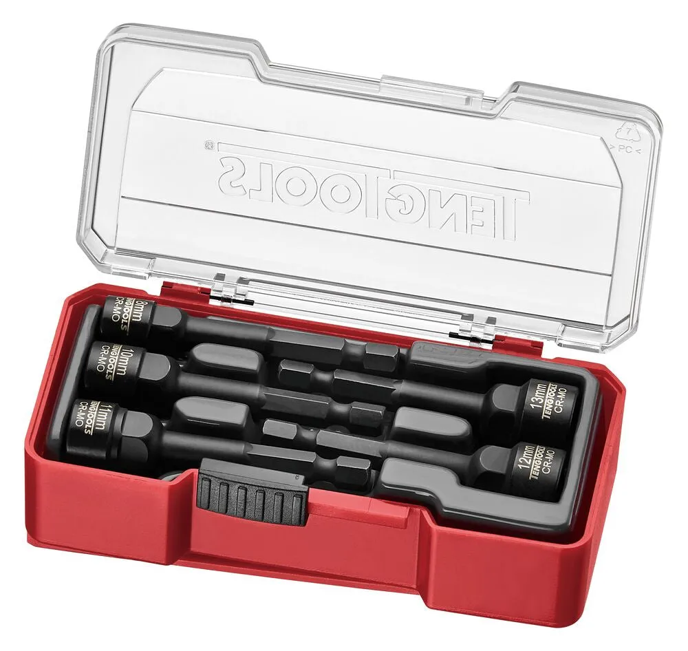 TengTools set estrattori Cr-Mo 8-13 mm 5 pezzi