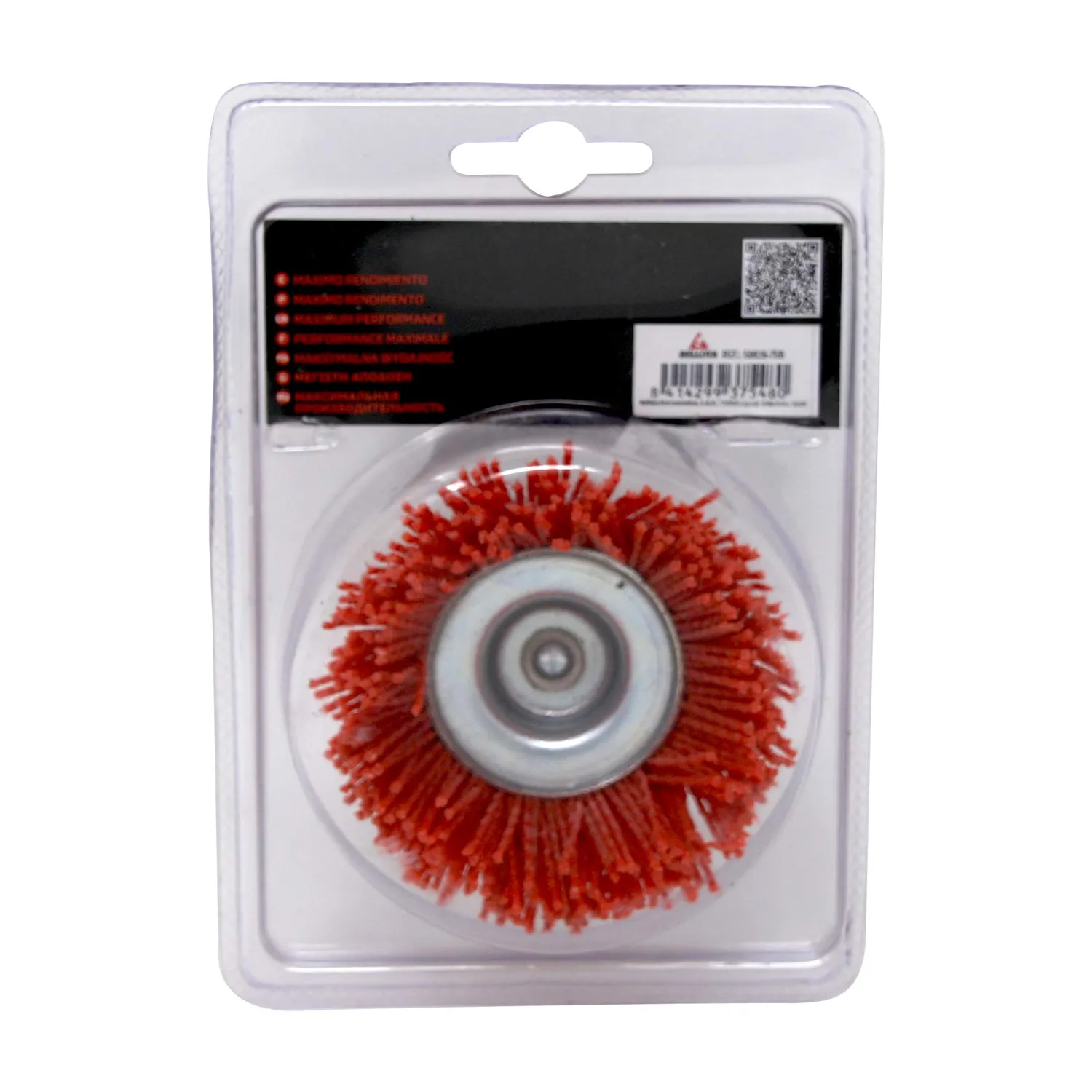 Bellota Spazzola Tazza Nylon Grana Grossa Gambo 6mm