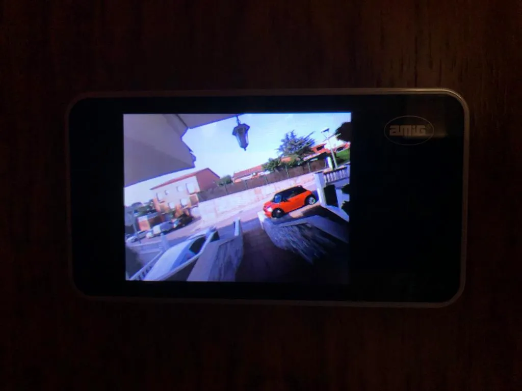 Amig DW 3.2 spioncino digitale argento 160°
