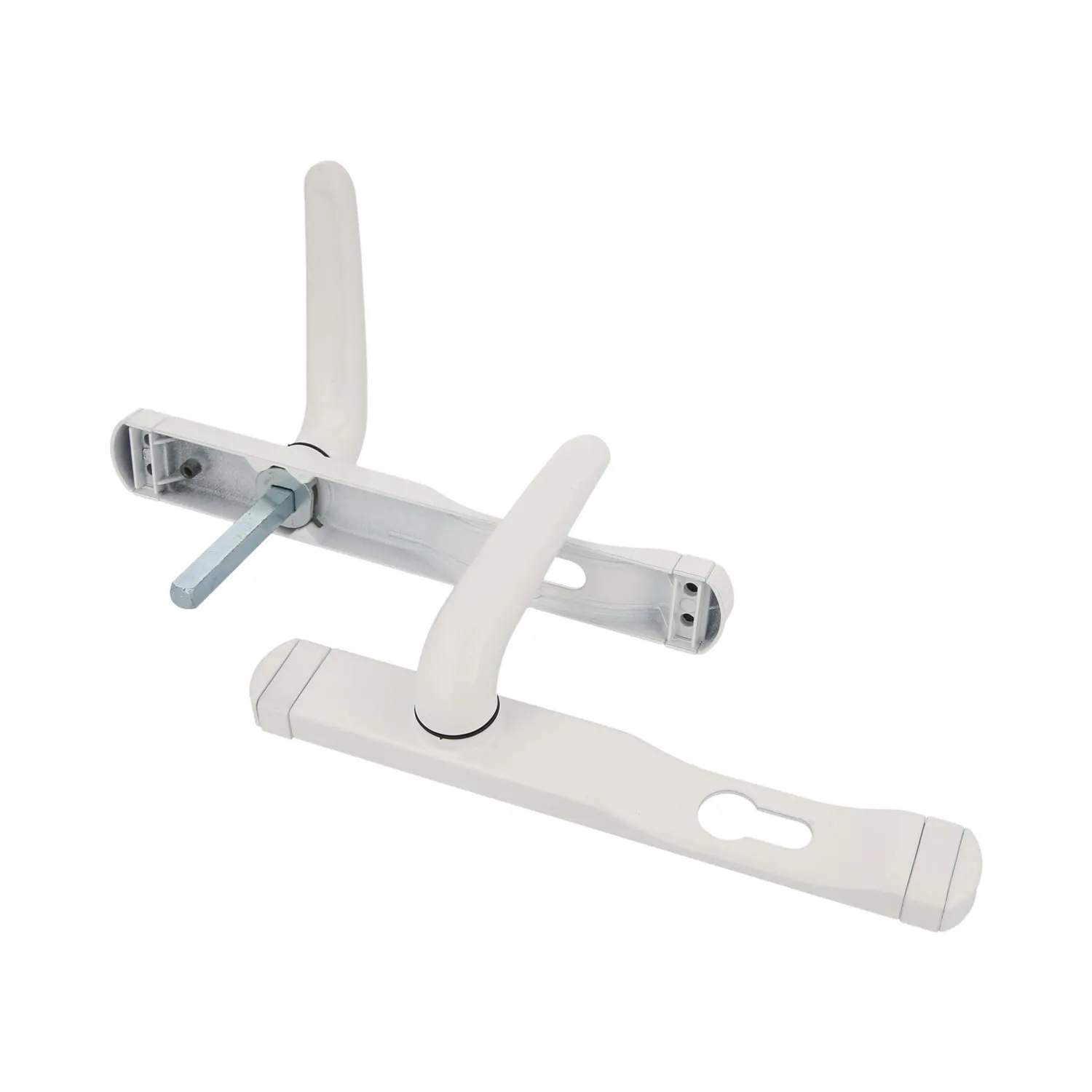 Amig maniglie porta interna alluminio bianco 225x30 mm