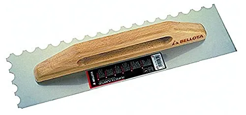 Bellota Pialletto Lungo Dentato Frattazzo Acciaio Raggio