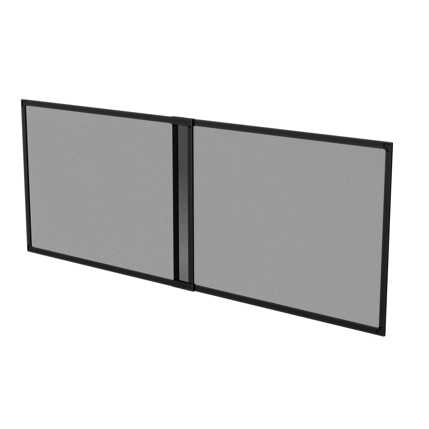 Amig ME01 zanzariera finestra 70x50 cm nera alluminio