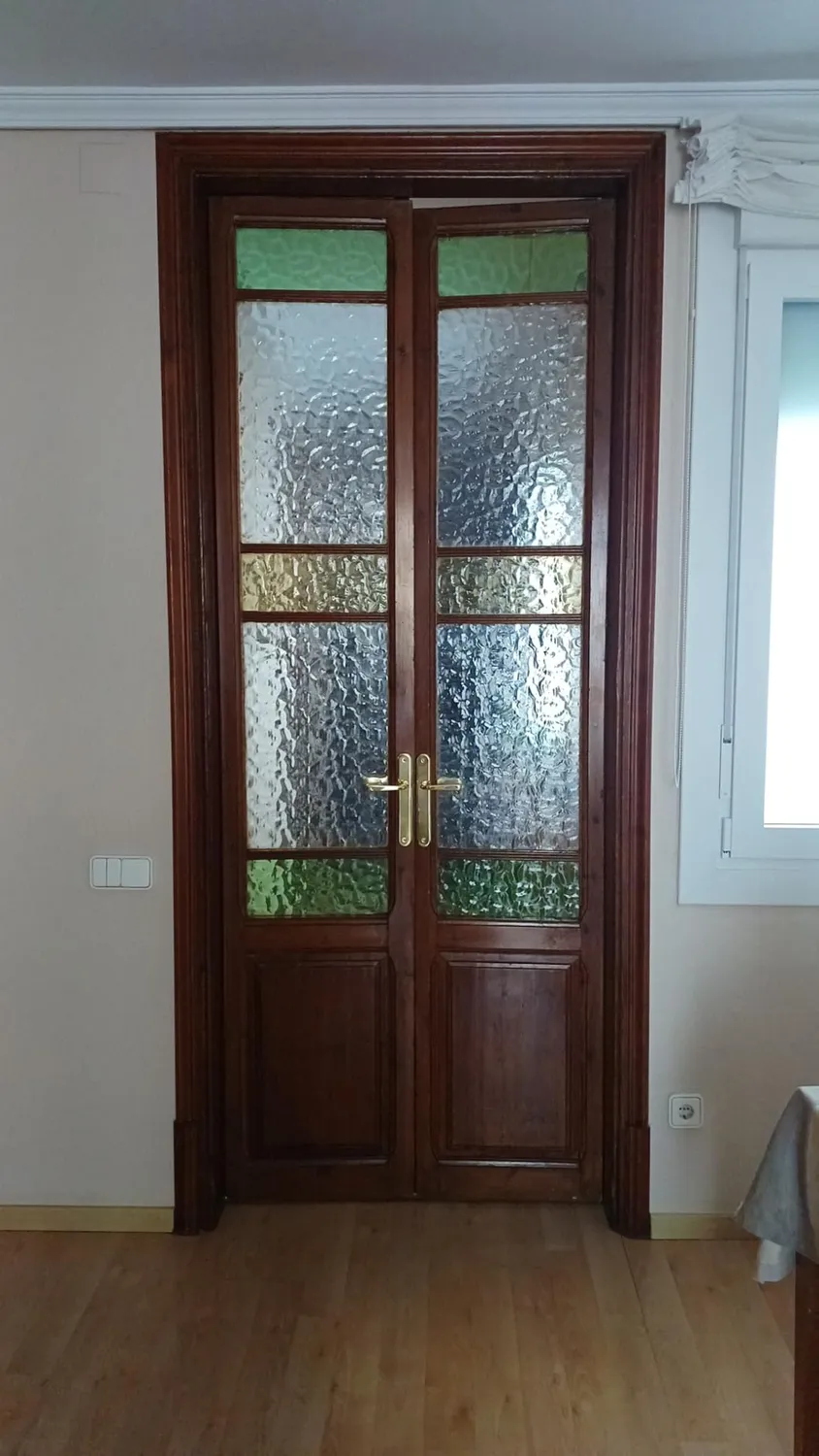 Amig 252 coppia maniglie per porte ottone verniciato