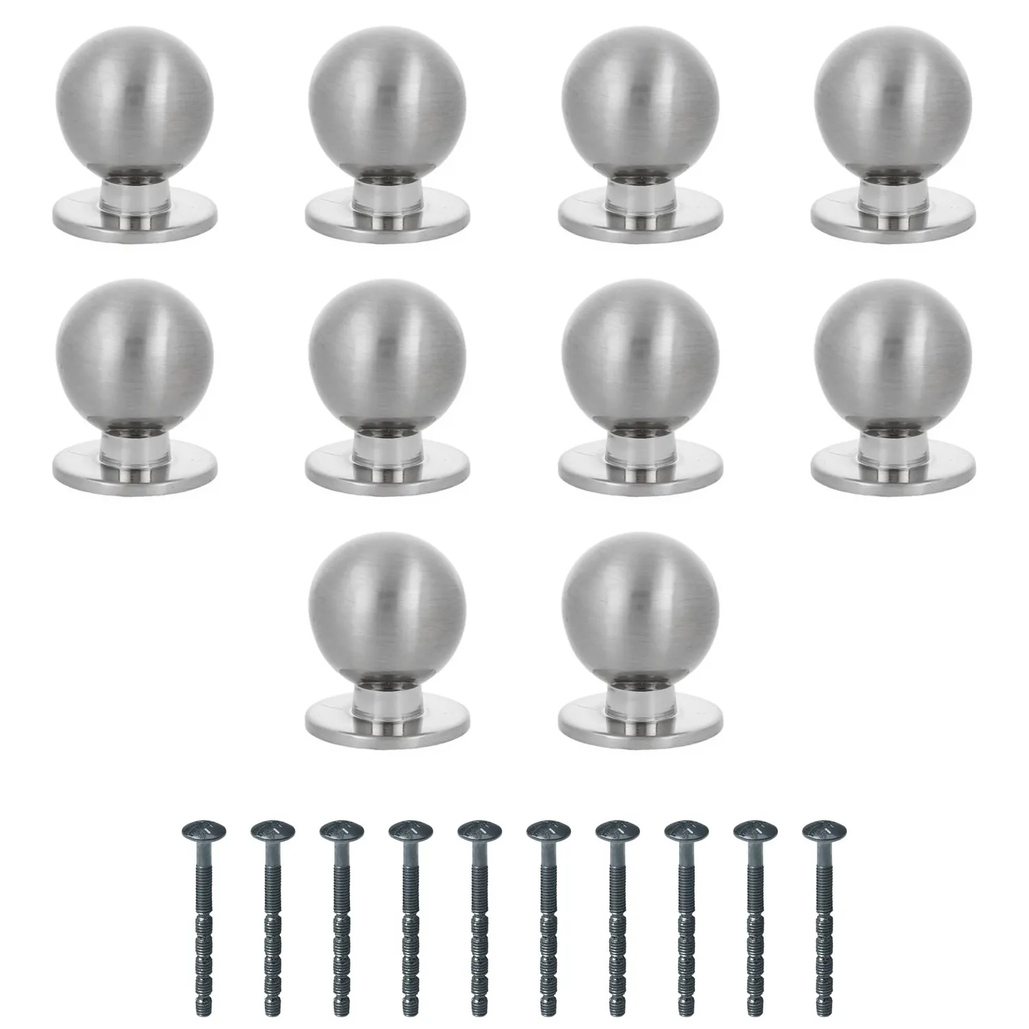 Amig 815 Pomelli Mobili Oro Spazzolato Ø22 mm 2 Pezzi