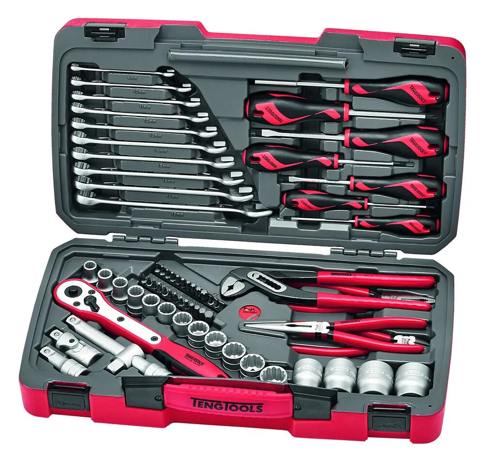 TengTools Mecca Pro set bussole 68 pezzi 1/2" metrico