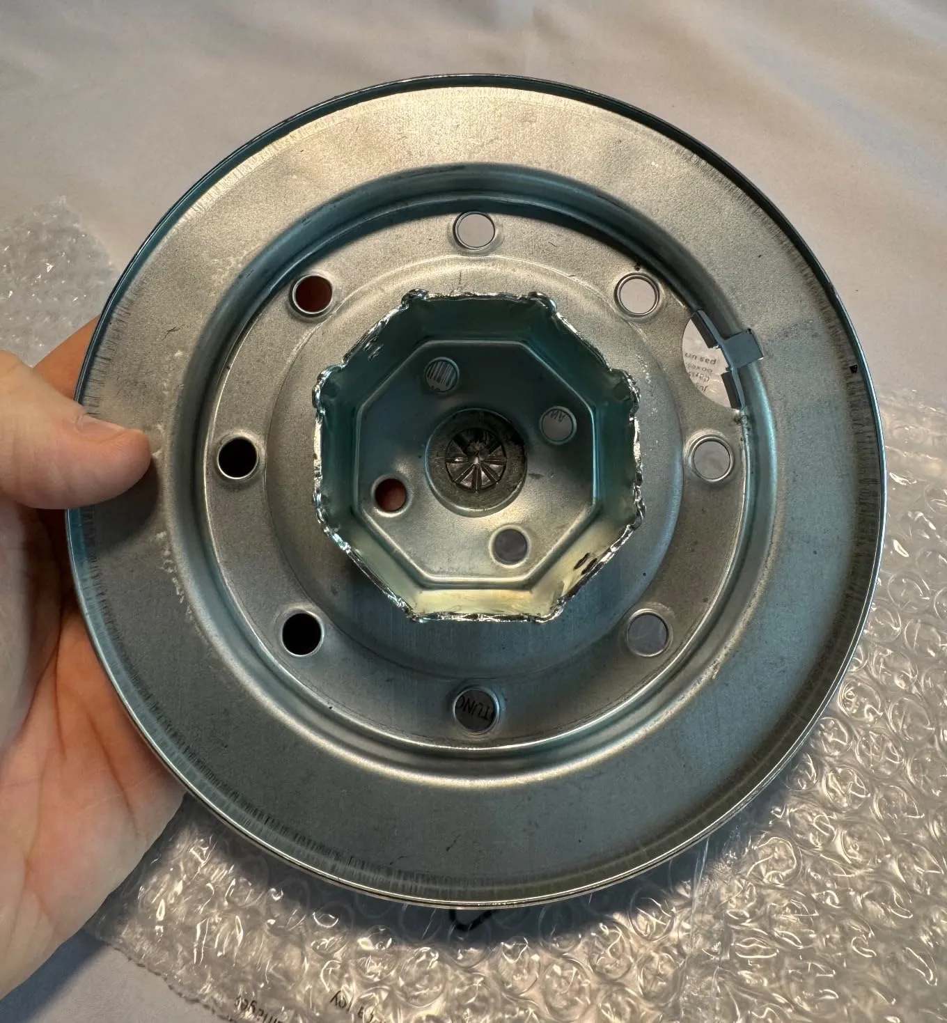 Amig Puleggia Tapparella Acciaio 180 mm Nastro 22 mm