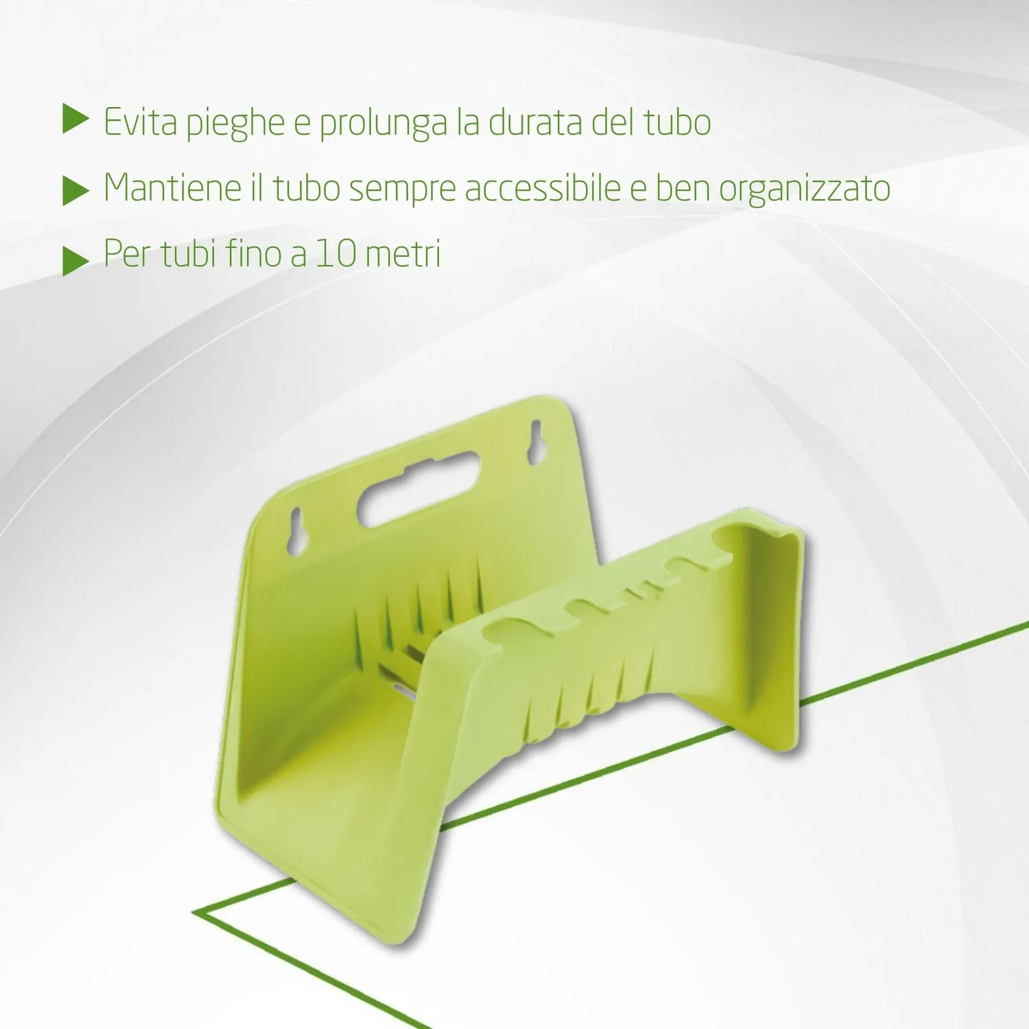 Amig Supporto Tubo Parete Verde Pistacchio 10 m