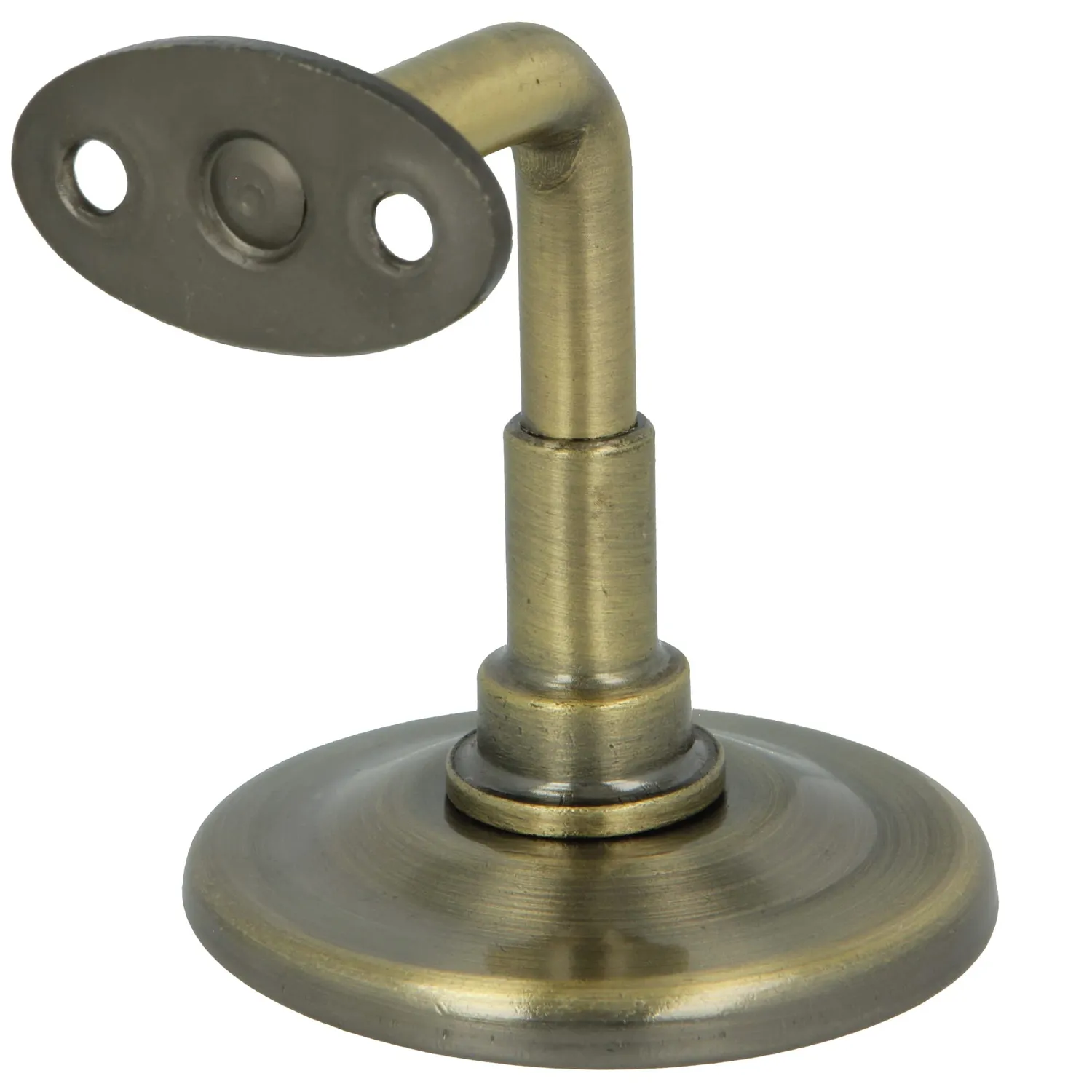 Amig supporto corrimano acciaio cuoio 70 mm antiruggine