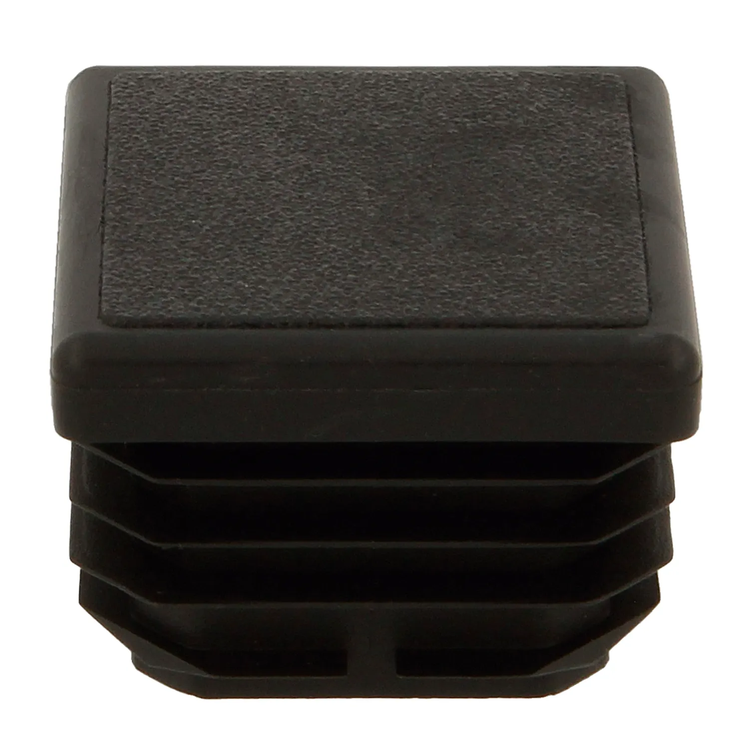 Amig 661 contera quadrata 30x30 mm polietilene nero