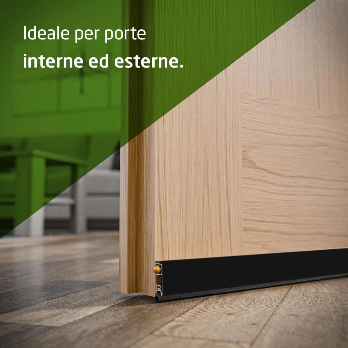 Amig paraspifferi automatico vite alluminio nero 82 cm