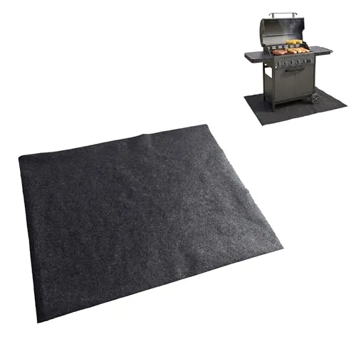 Amig tappetino barbecue 100x120 cm nero impermeabile