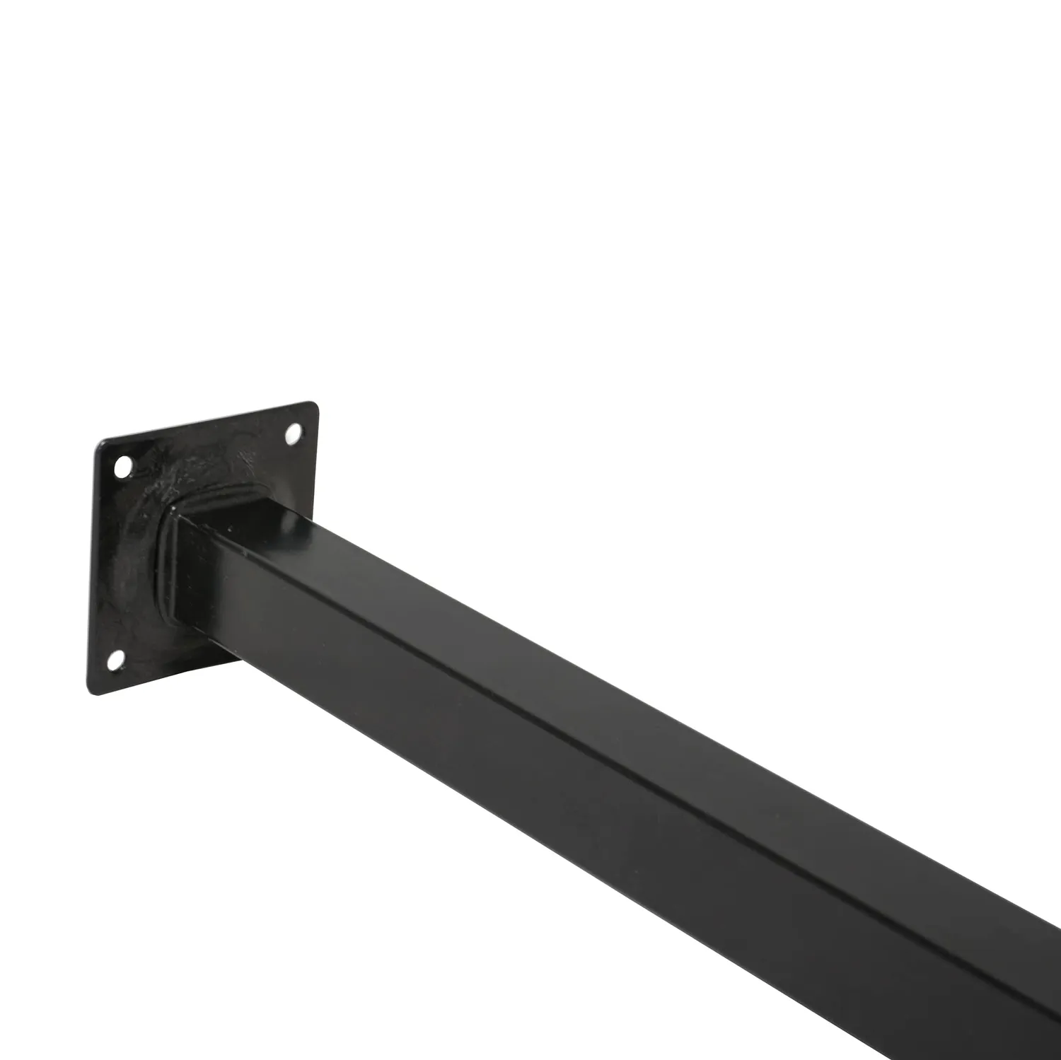 Amig Mod.3 piedino mobile acciaio nero 25x25x350 mm