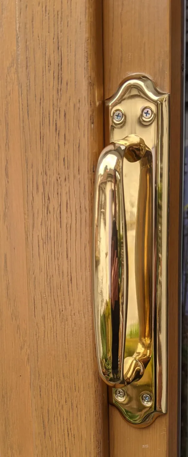 Amig Mod.13 maniglione ottone oro lucido 245x45 mm