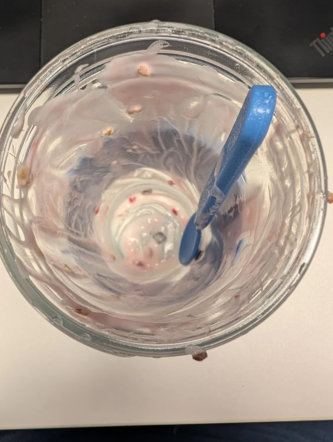Amig Mod.1 bicchiere yogurt vetro 480 ml con vaschetta cereali