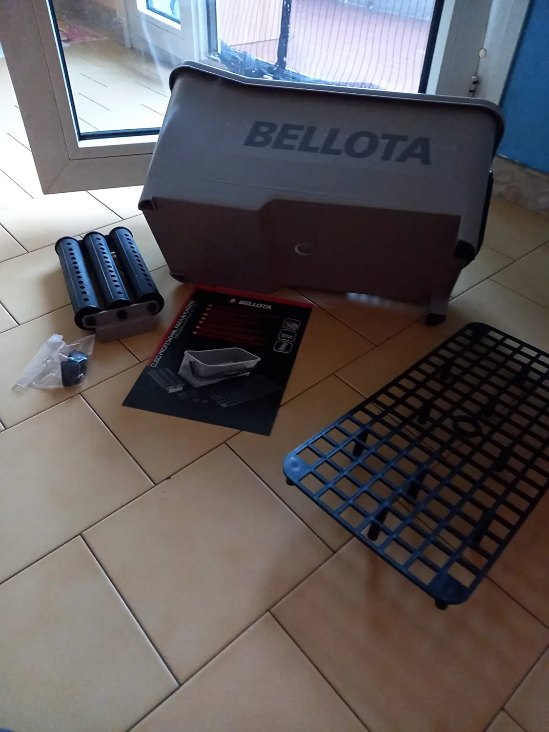 Bellota 58003 vasca lavaggio piastrelle 20 L con rulli
