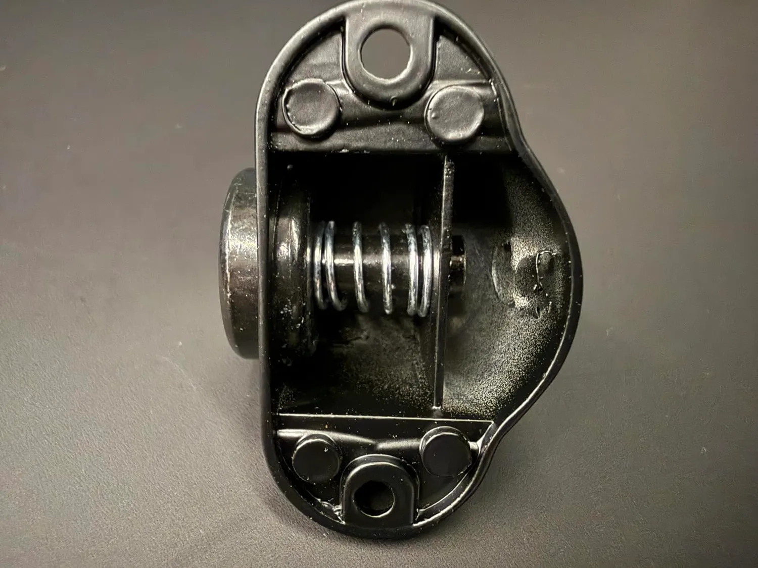 Amig Fermaporta Magnetico Pavimento Zamak Nero 44x40 mm