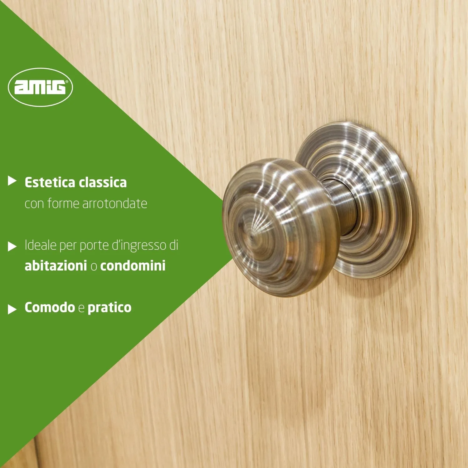 Amig Pomello Porta 70 mm Finitura Pelle