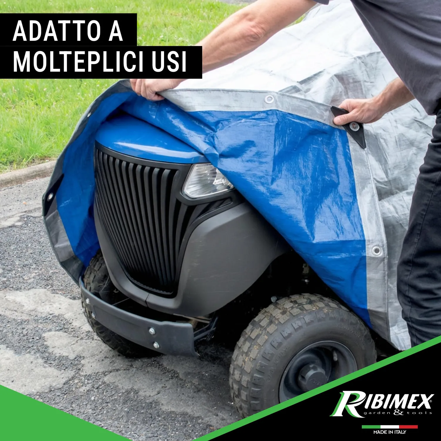Ribimex PRO 5x8 m Telone Impermeabile 250 g/m²
