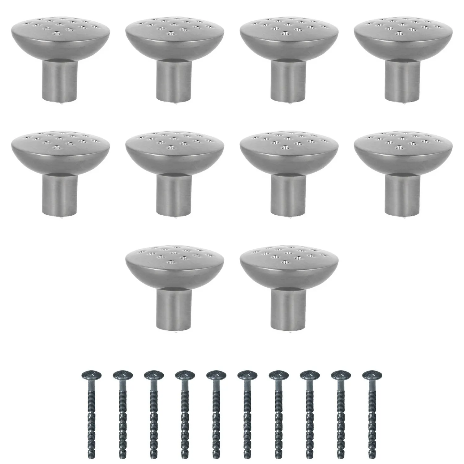 Amig 825 pomello mobili Ø30 mm nichel spazzolato 2 pz zamak
