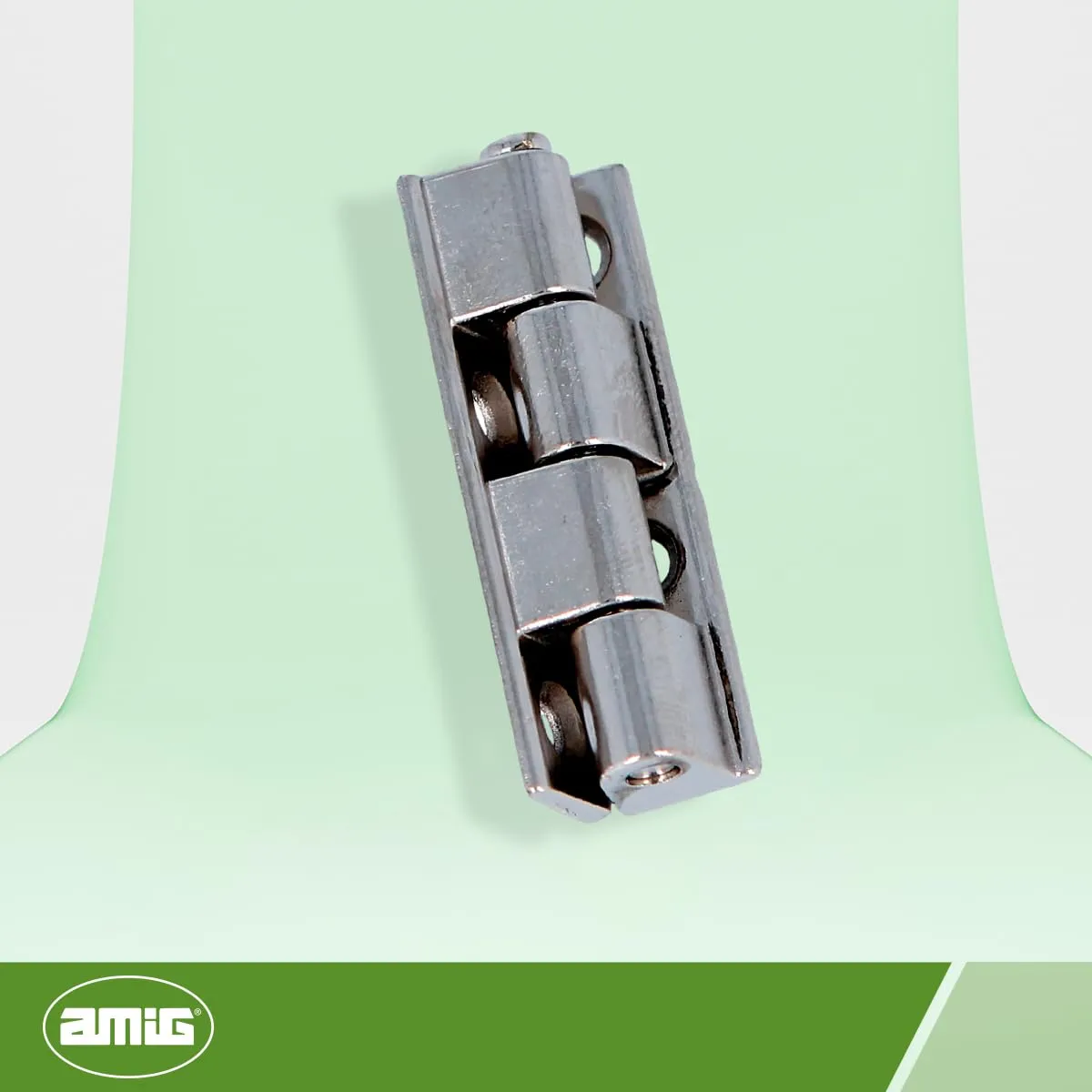 Amig 556 Cerniera Armadio 40x9 mm Nichelata Zamak