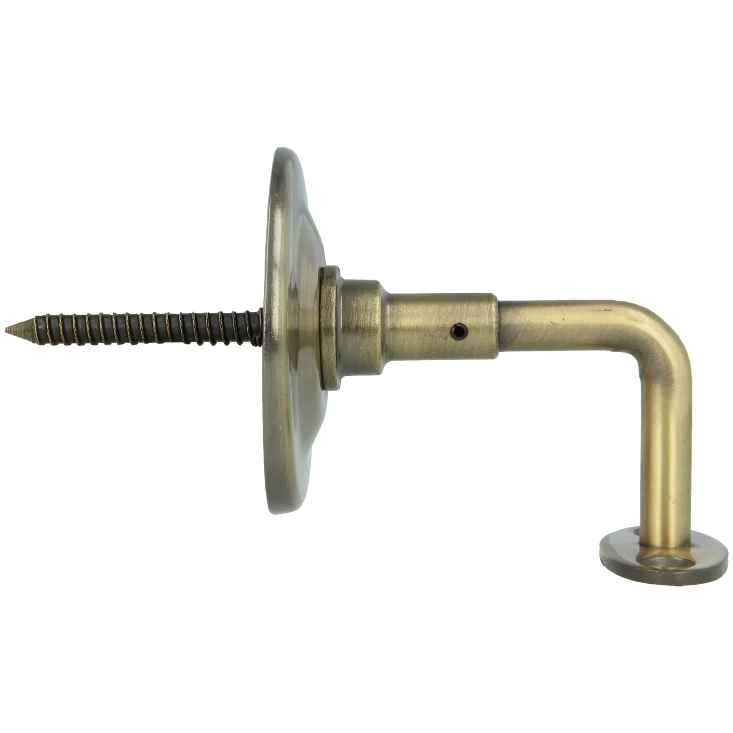 Amig supporto corrimano acciaio cuoio 70 mm antiruggine