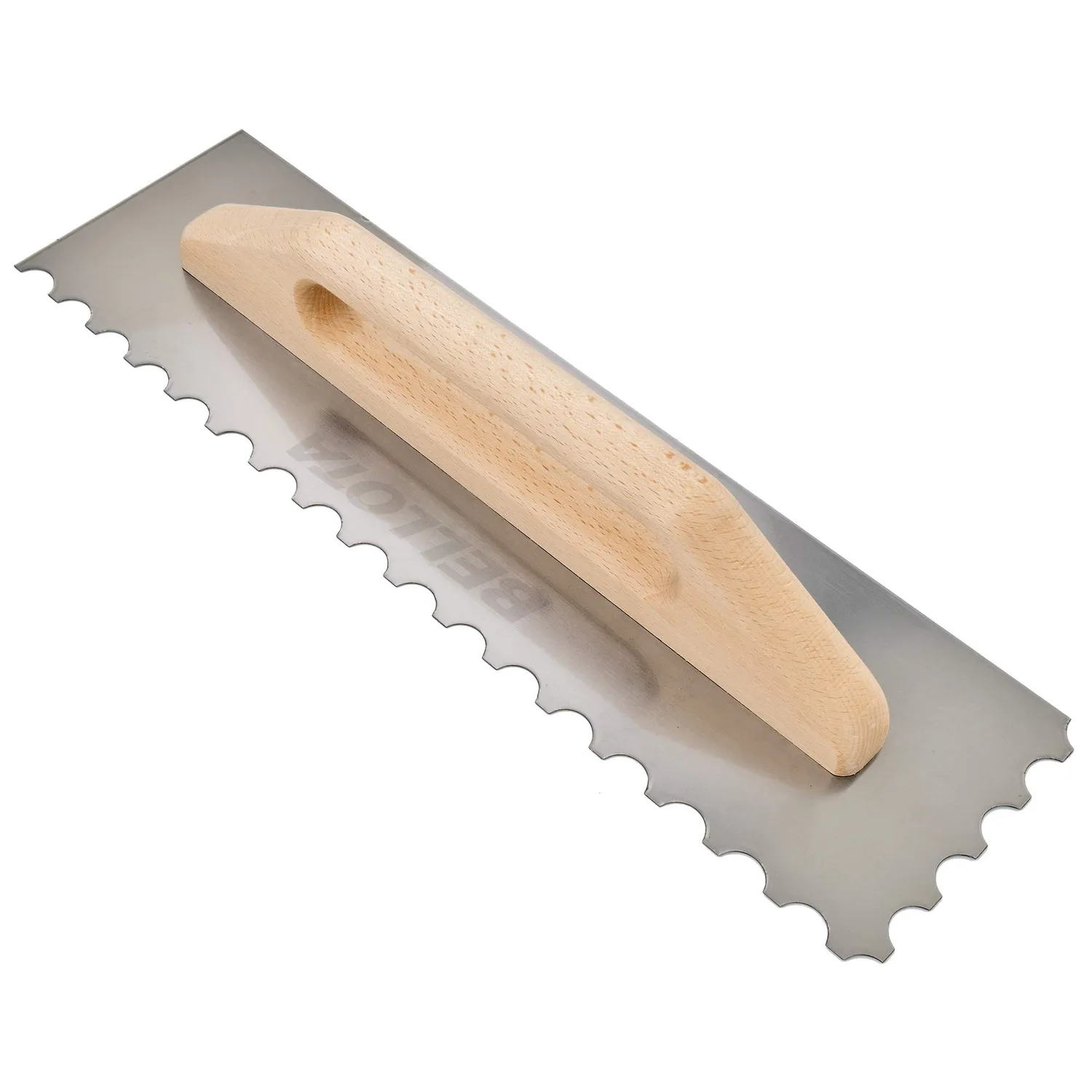 Bellota Pialletto Lungo Dentato Frattazzo Acciaio Raggio