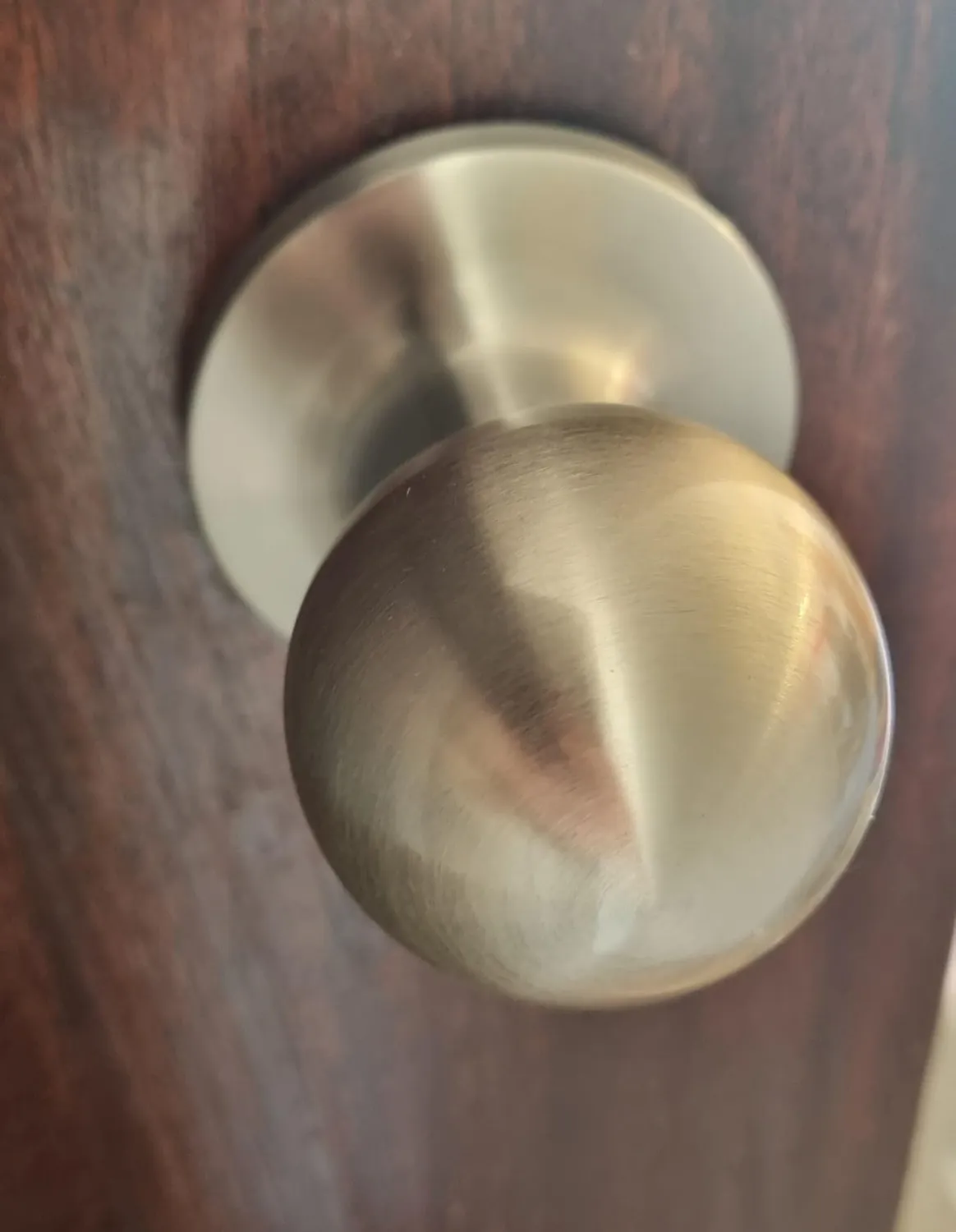 Amig 60/70 mm pomello sfera porta interna argento opaco