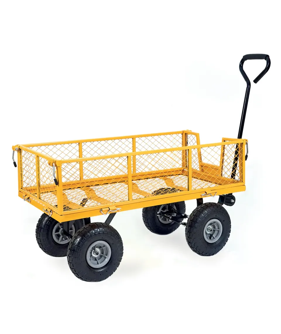 Remco TFWR450 carrello pianale 300 kg ruote pneumatiche