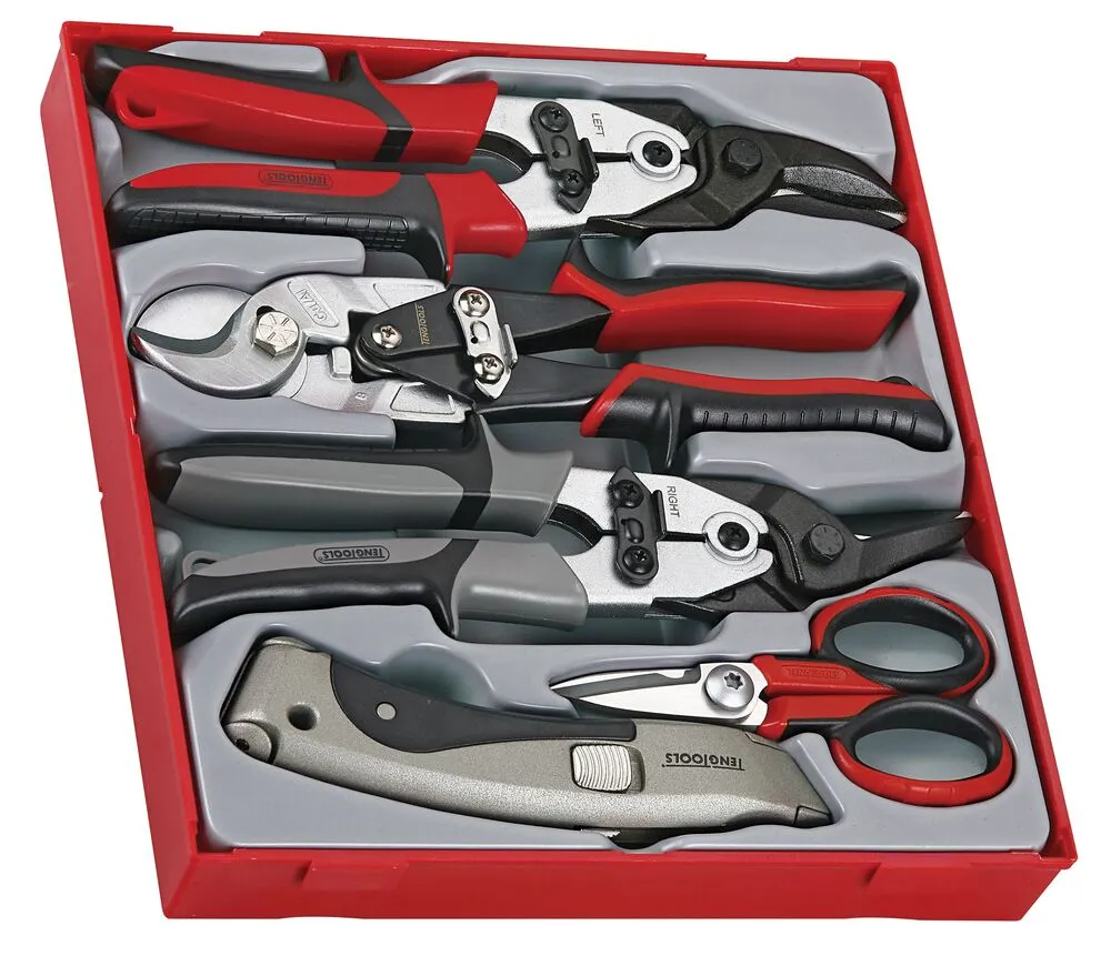 TengTools TT set utensili da taglio 5 pezzi vassoio TTD