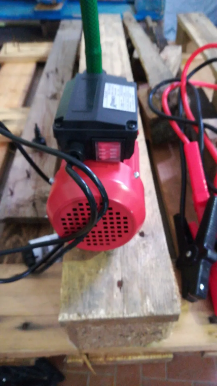 Ribimex kit pompa gasolio 370W tubo 4 m pistola