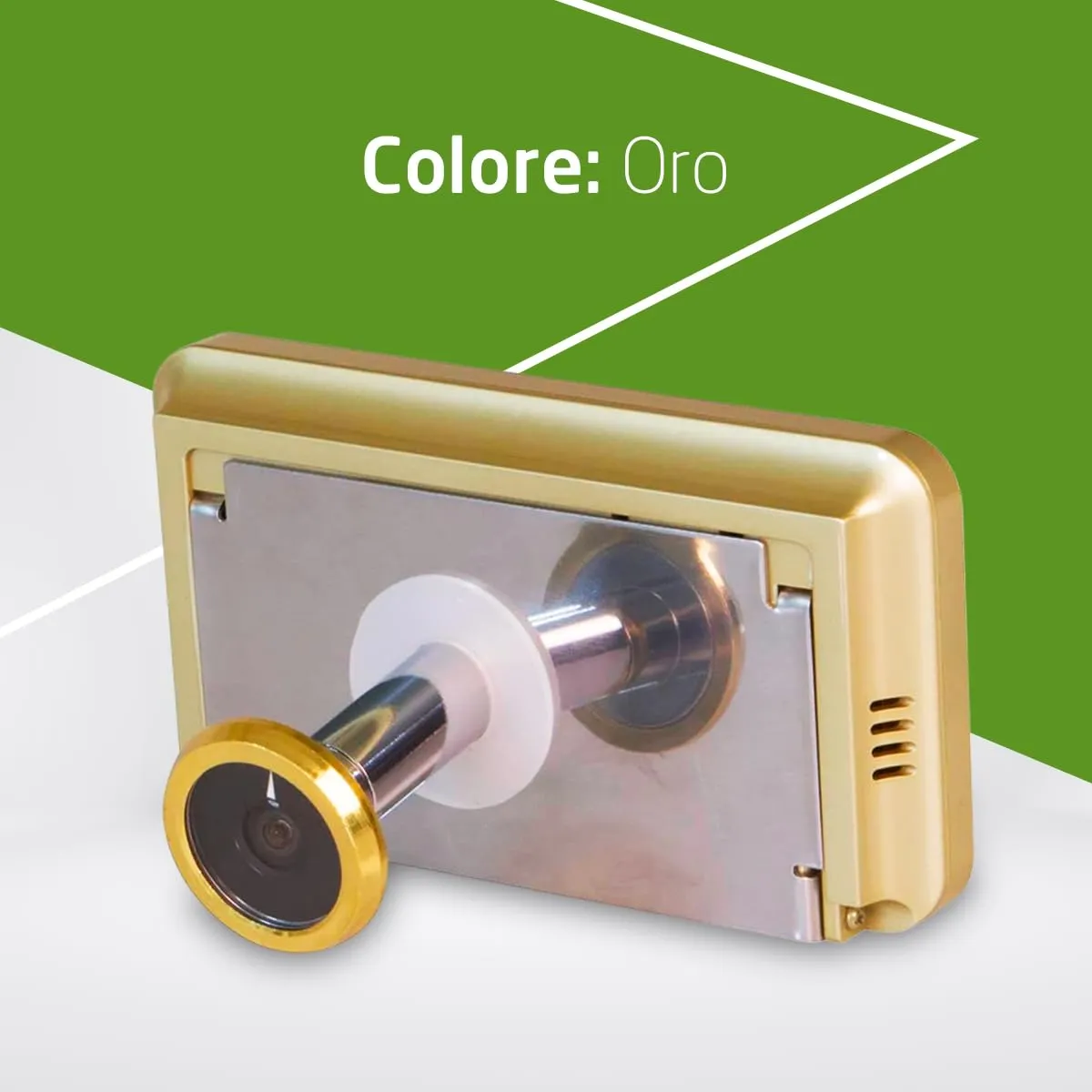 Amig Spioncino Digitale 4" Oro 160° LCD