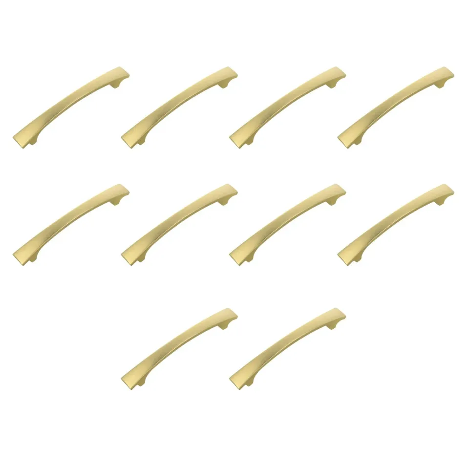 Amig Mod. 832 maniglie mobili 128 mm oro spazzolato 10 pezzi
