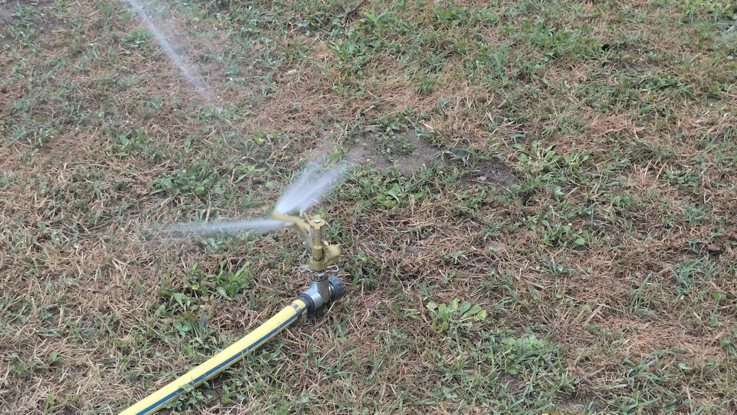 Ribimex Irrigatore a Battente su Picchetto in Metallo 360°