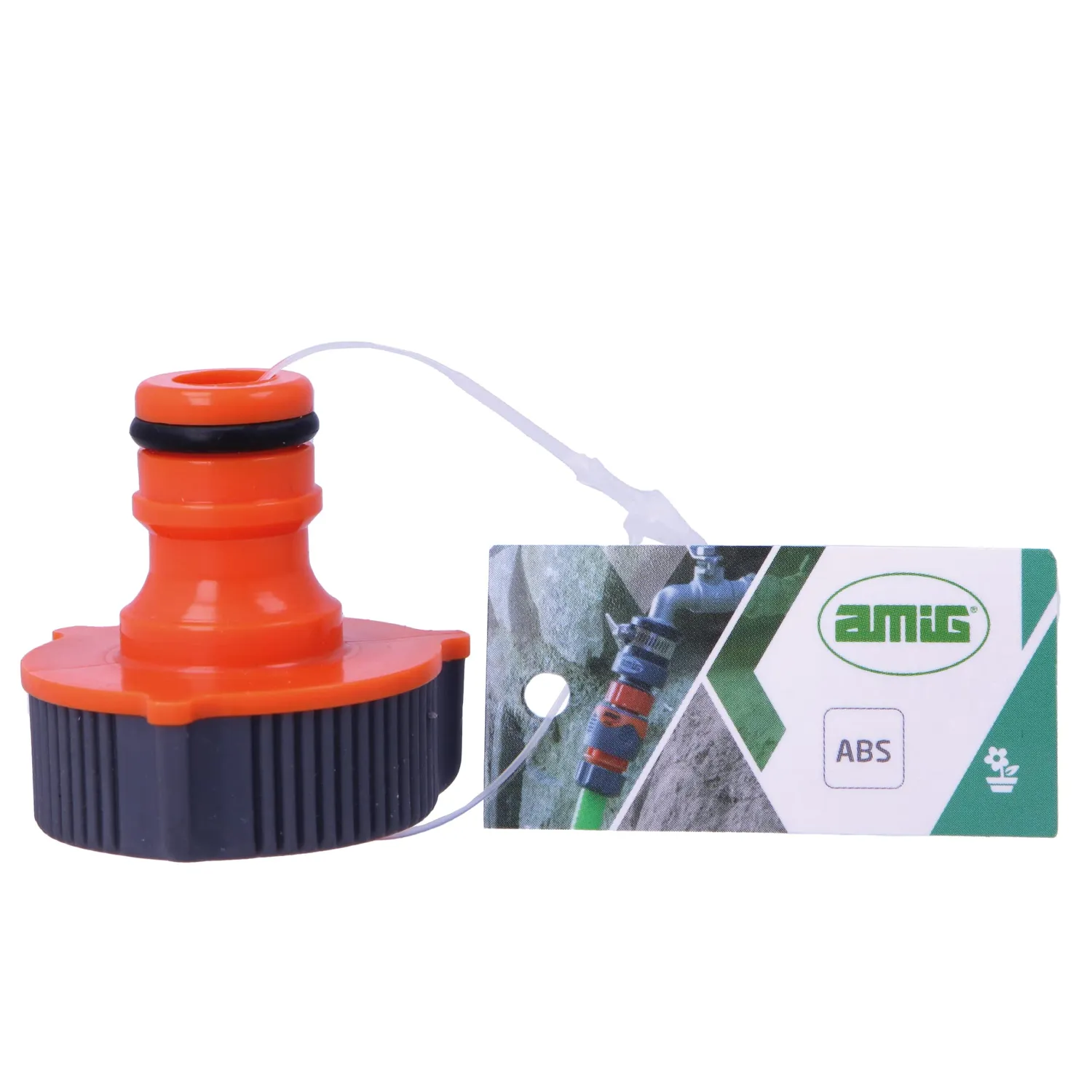 Amig adattatore rubinetto 3/4" arancione grigio