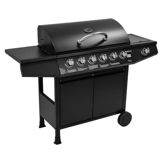 Amig Fireplus GRILL-6F barbecue a gas 6+1 nero 12,9 kW
